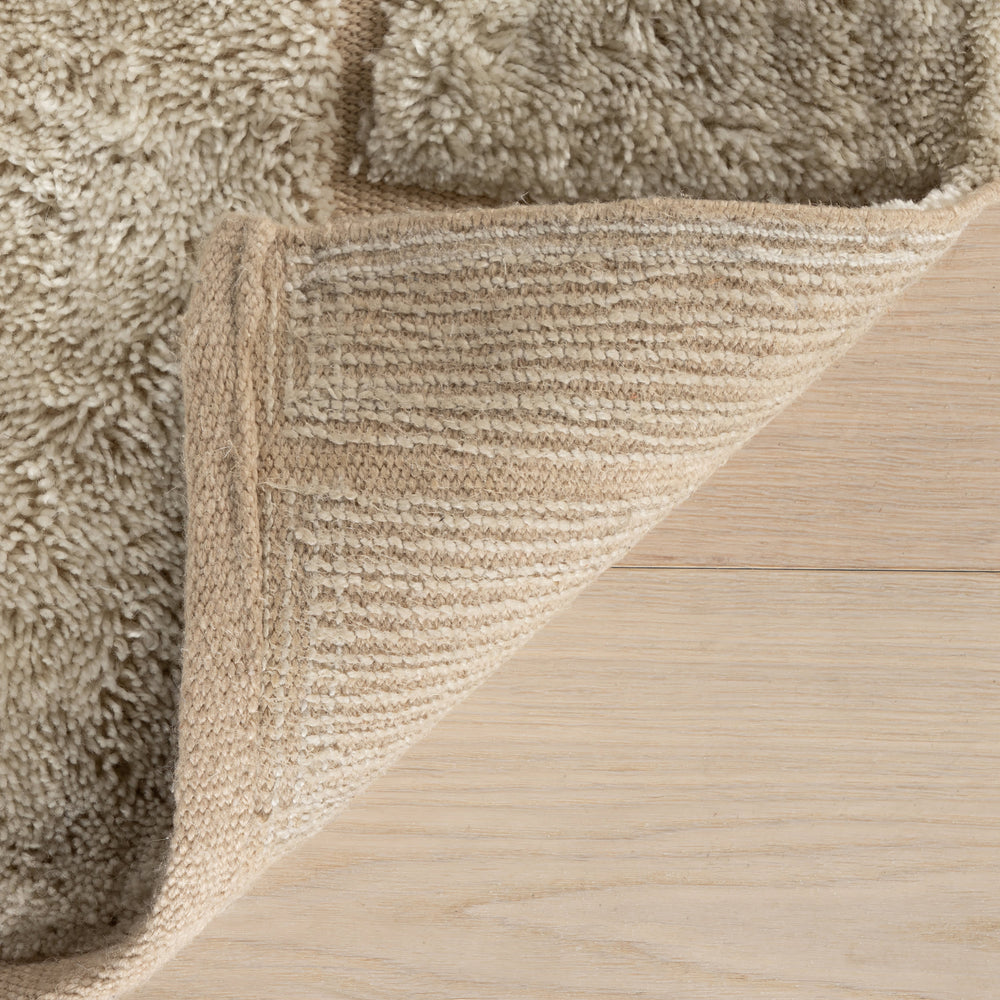 Drela Abstract Bohemian Rug | Ivory