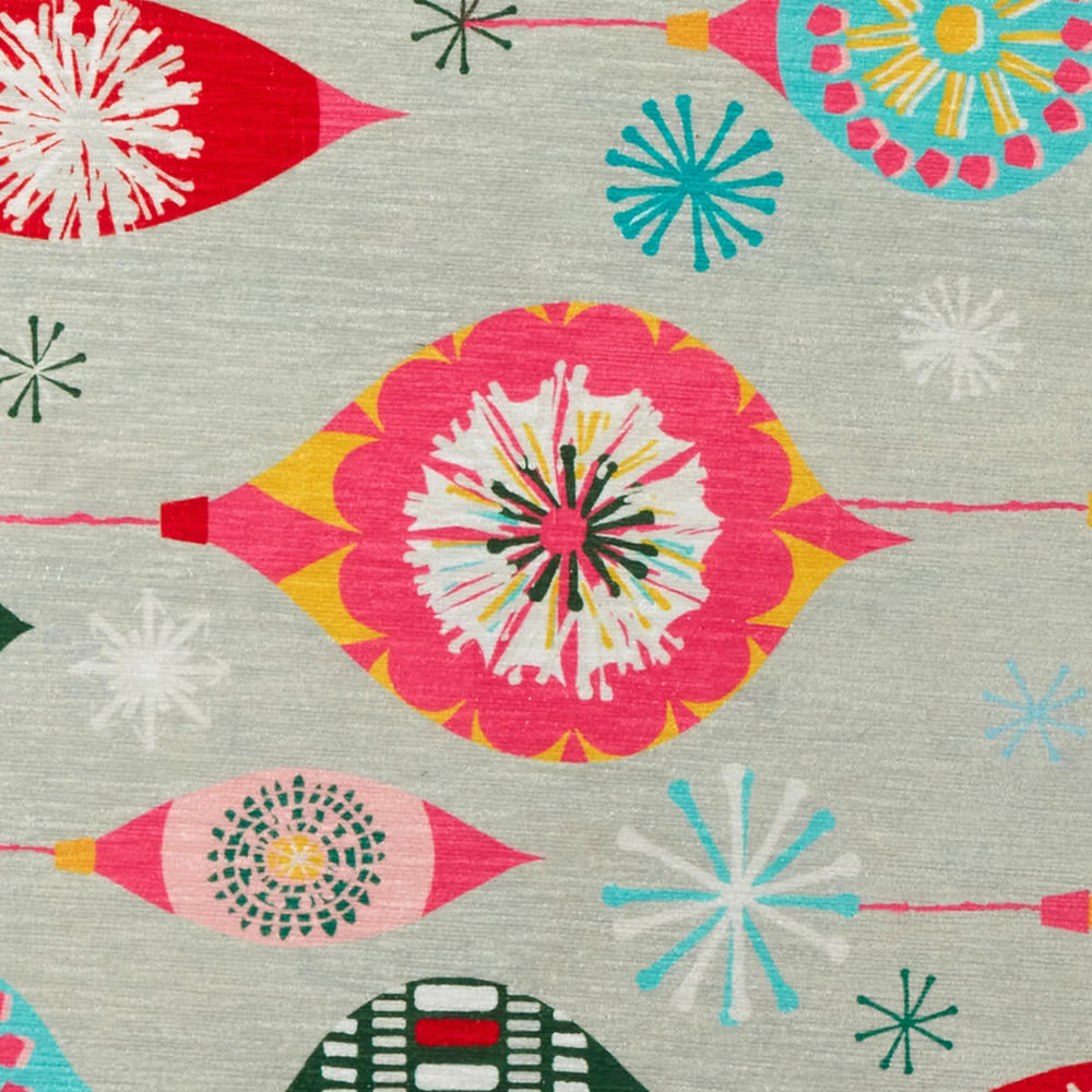 Ornaments Machine Washable Rug Swatch | Multi