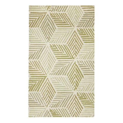 Karari Hand Hooked Wool Rug | Moss