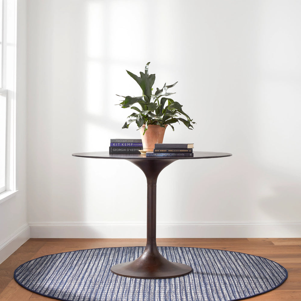 Coco Handwoven Indoor/Outdoor Custom Rug | Blue