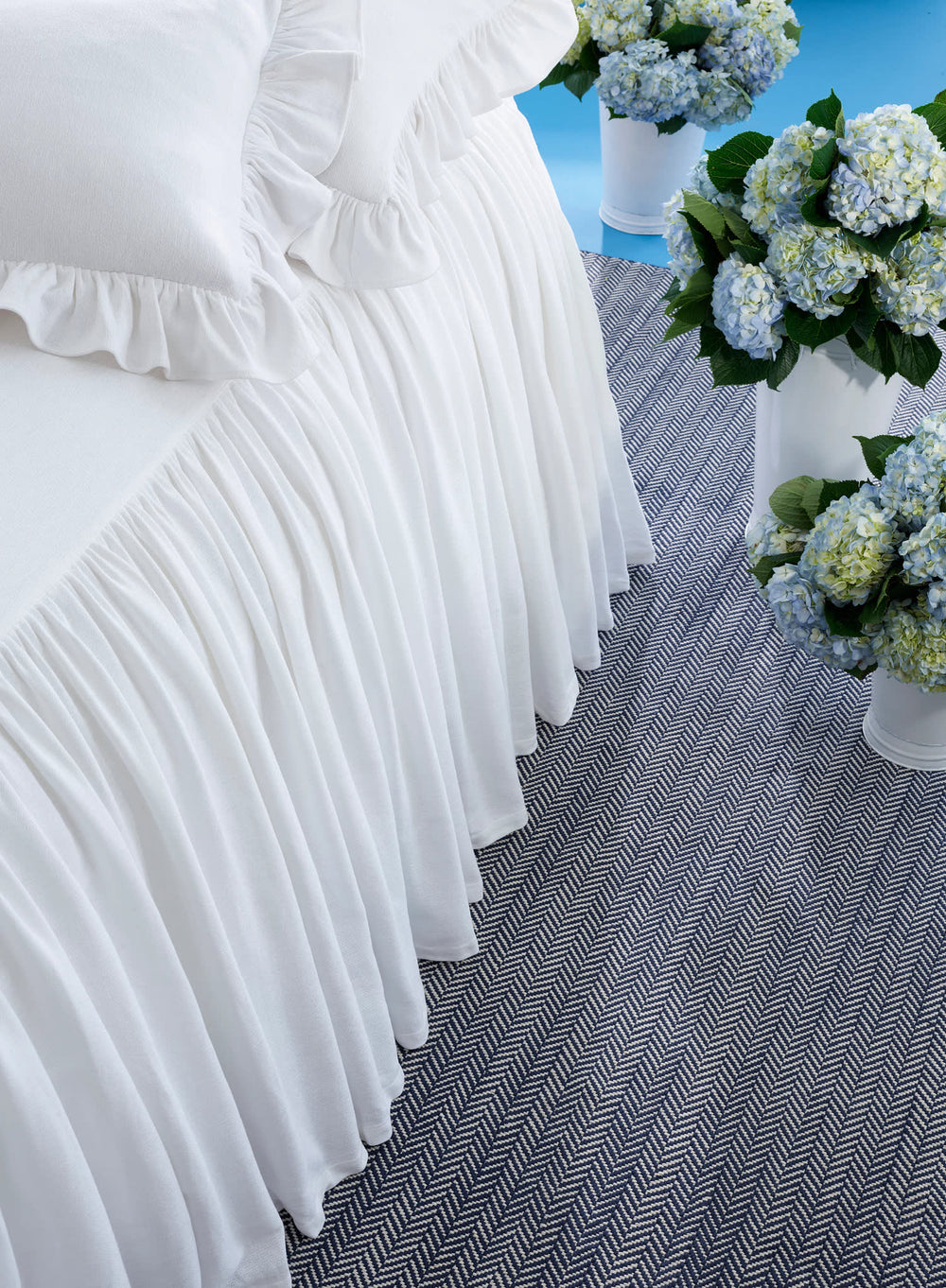 Wilton Bedspread | White