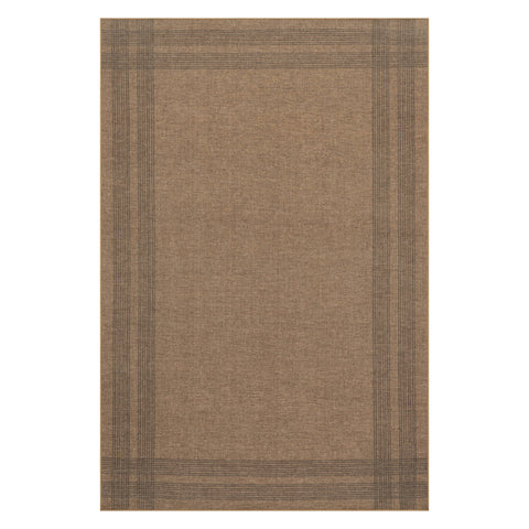 Bedford Plaid Washable Rug by Nate Berkus | Tan