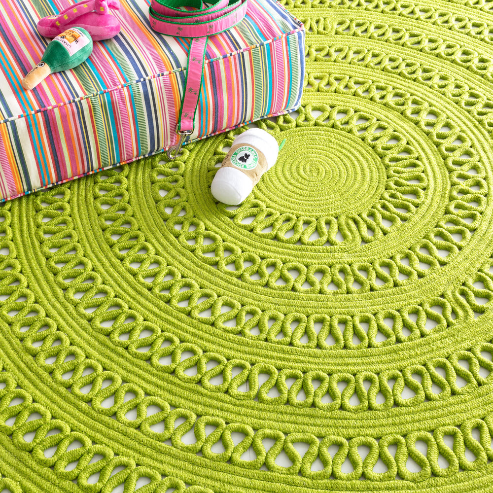 Bowline Handwoven Indoor/Outdoor Round Rug | Sprout