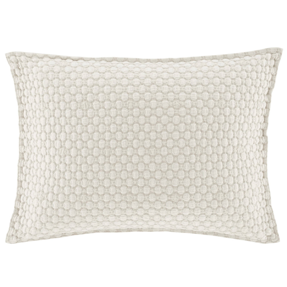 Lodi Matelasse Sham | Sand