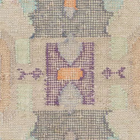 Chapel Hill Hand Loom Knotted Cotton Rug Swatch | Multi