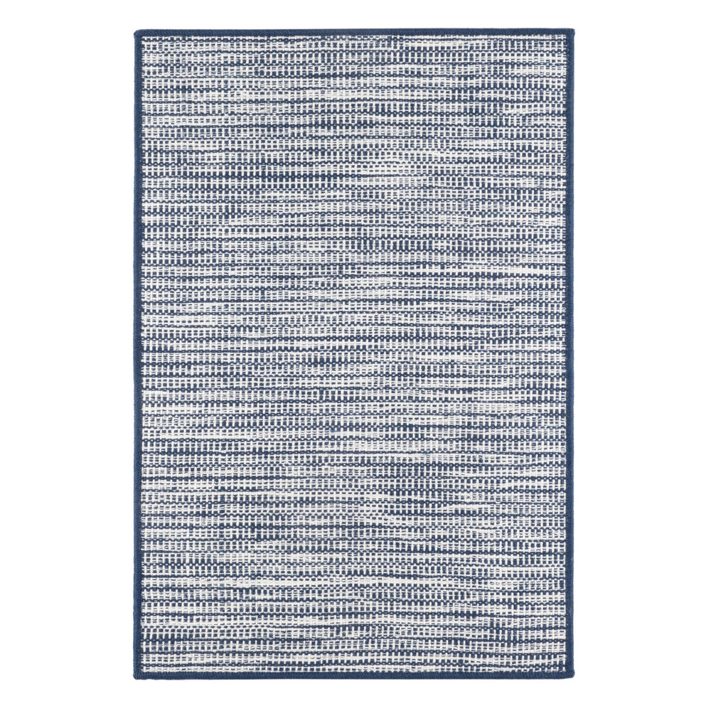 Tideline Handwoven Indoor/Outdoor Custom Rug | Navy