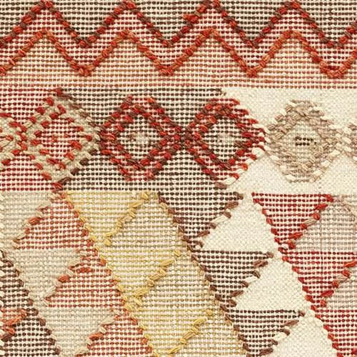 Alford Handwoven Wool Rug Swatch | Multi