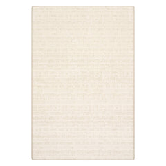 Tern Abstract Striped Custom Rug | Warm Cream