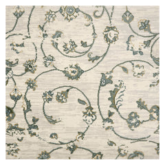 Fosselle Transitional Farmhouse Custom Rug | Celadon