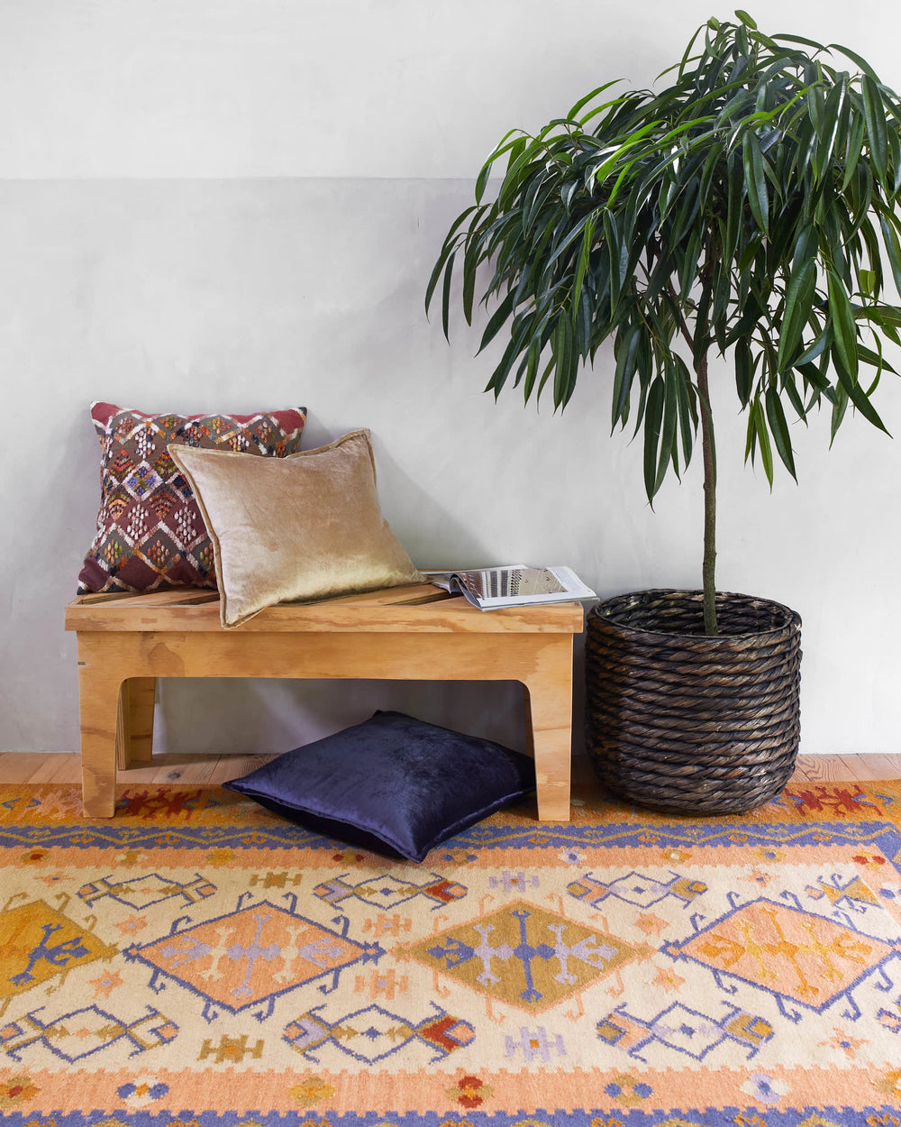Mary Caroline Handwoven Wool Rug | Multi