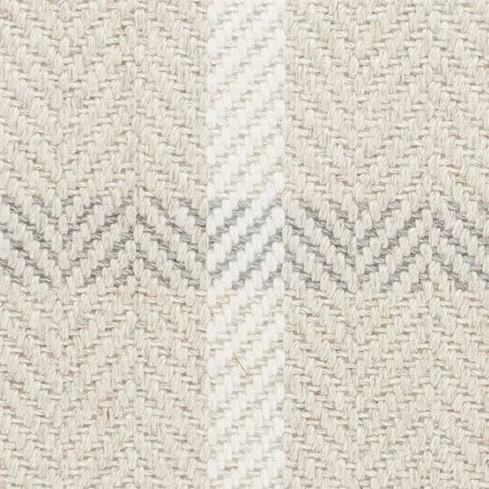 Jackson Woven Wool Custom With Attached Rug Pad Rug Swatch | Beige/Slate