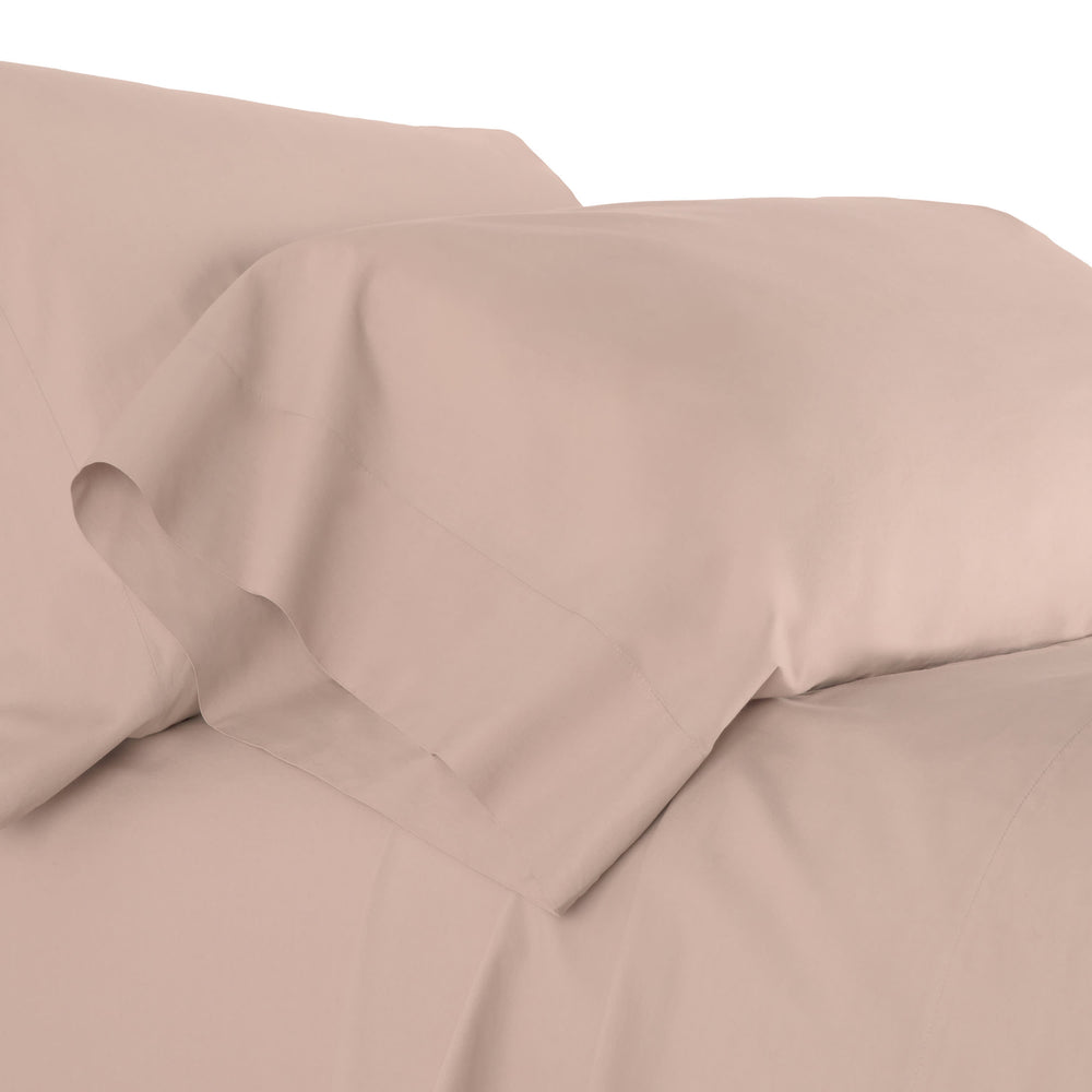 Organic Cotton Pillowcases | Rose Quartz