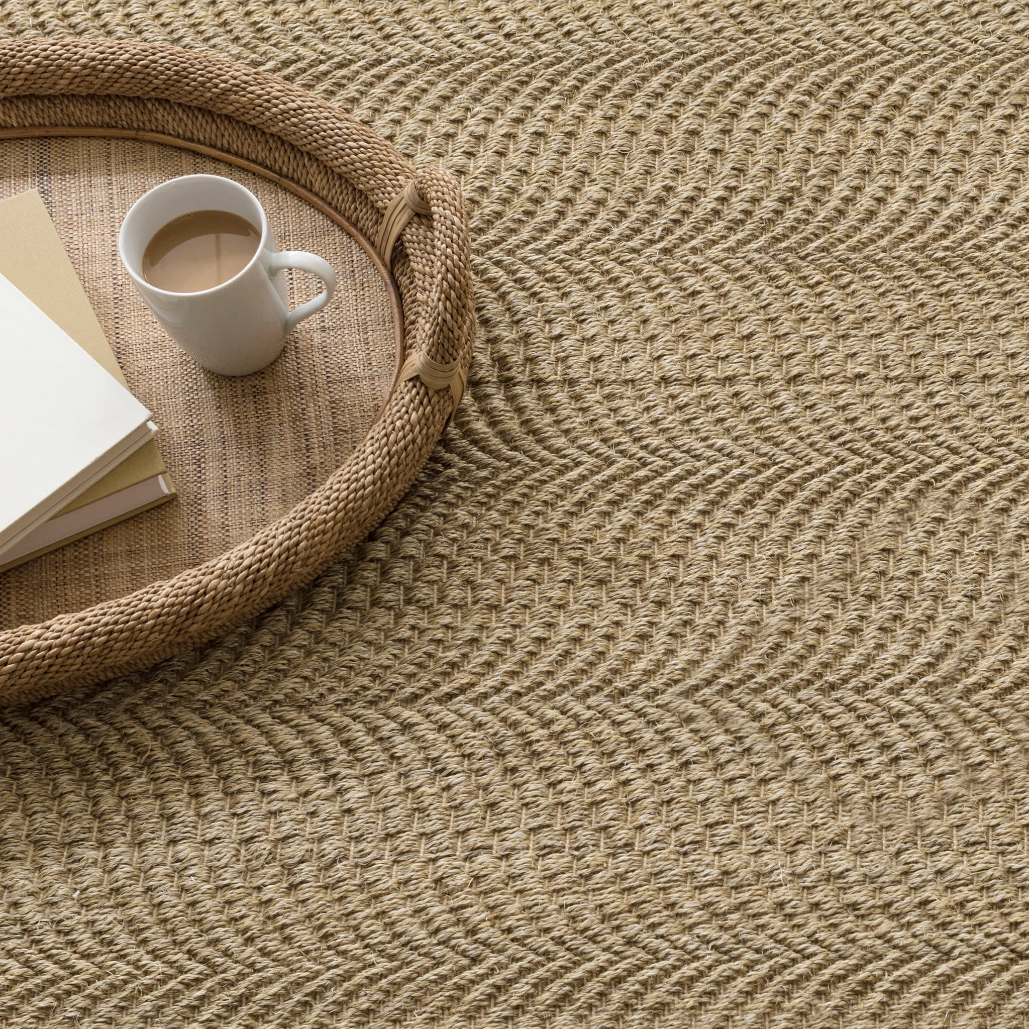 Wave Woven Sisal Rug | Natural – Annie Selke