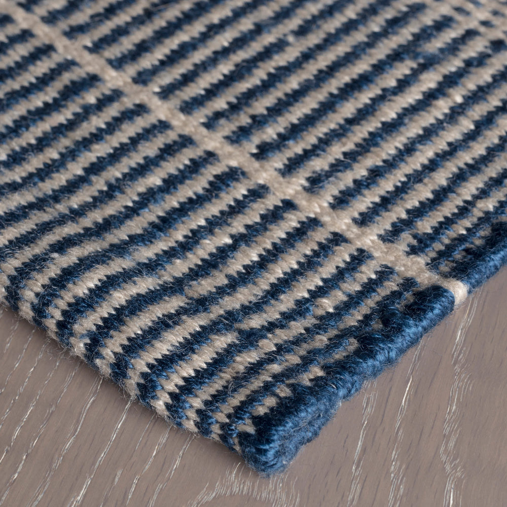 Samson Handwoven Indoor/Outdoor Rug | Navy