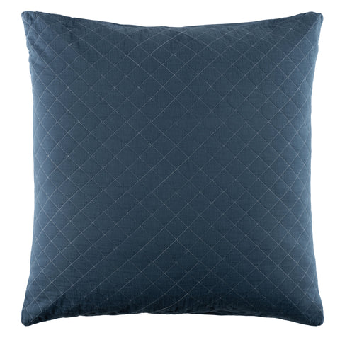 Amity Quilted Sham | Navy