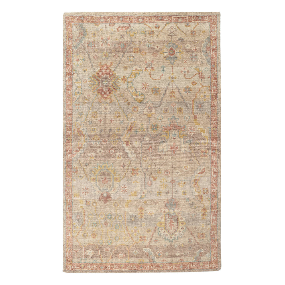 Nora Hand Knotted Wool Rug | Natural