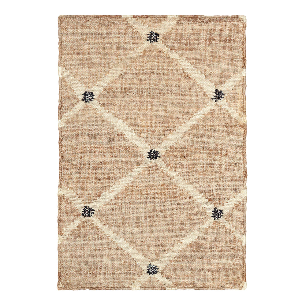 Kali Handwoven Jute Rug | Natural