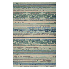 Maraza Modern Geometric Indoor Rug | Blue