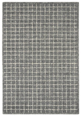 Conall Hand Micro Hooked Wool Custom Rug | Grey