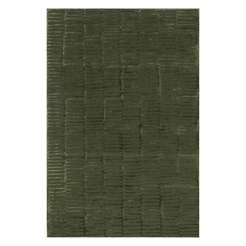 Bristol Textured Washable Rug | Green