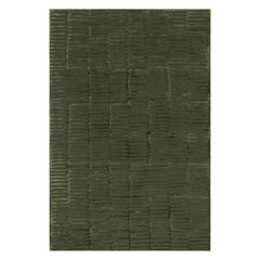 Cranbury Plush Textured Washable Rug | Green