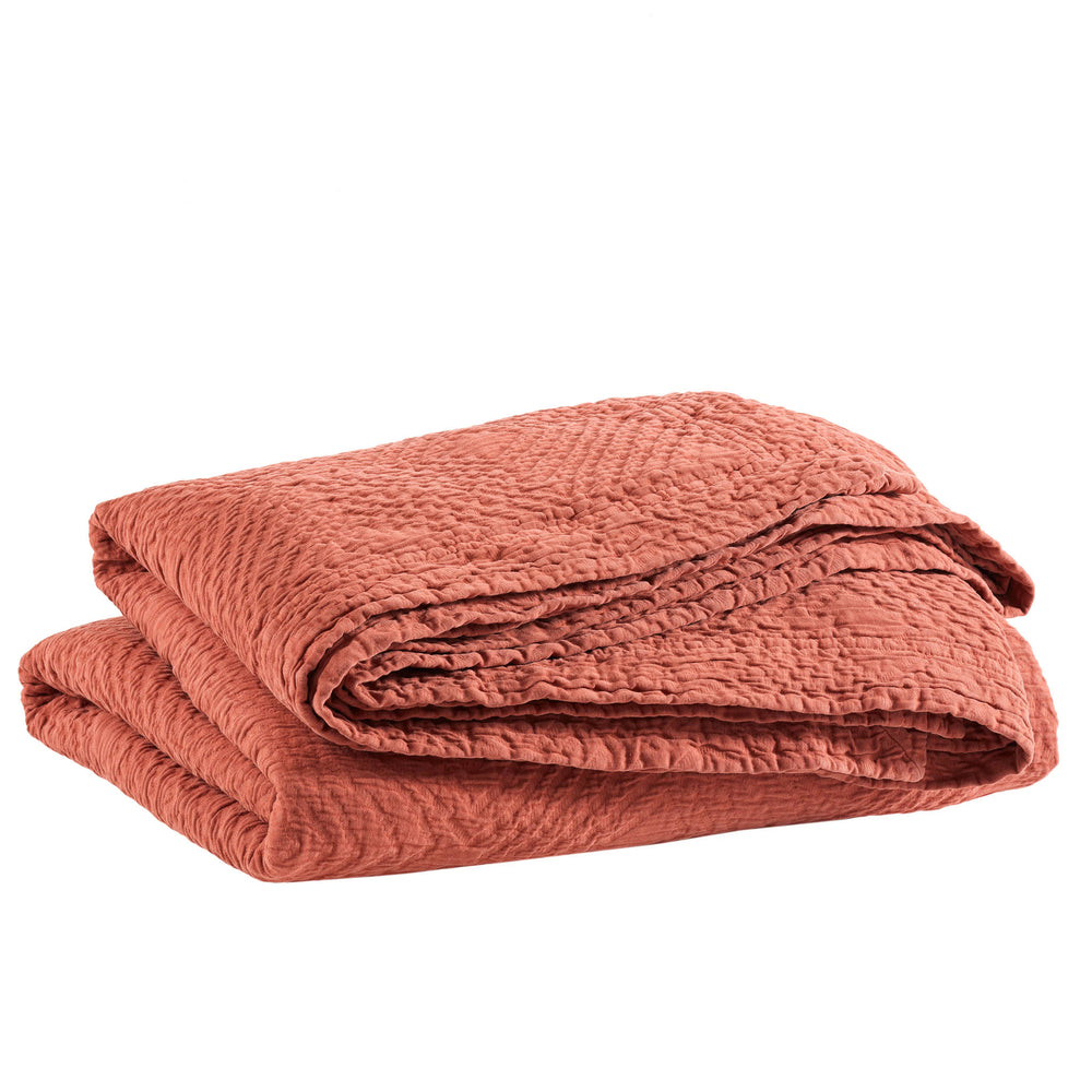 Kerala Spice Matelasse Coverlet
