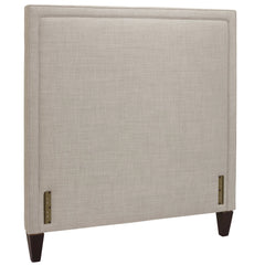 Laundered Linen Low Stonington Headboard | Dove Grey