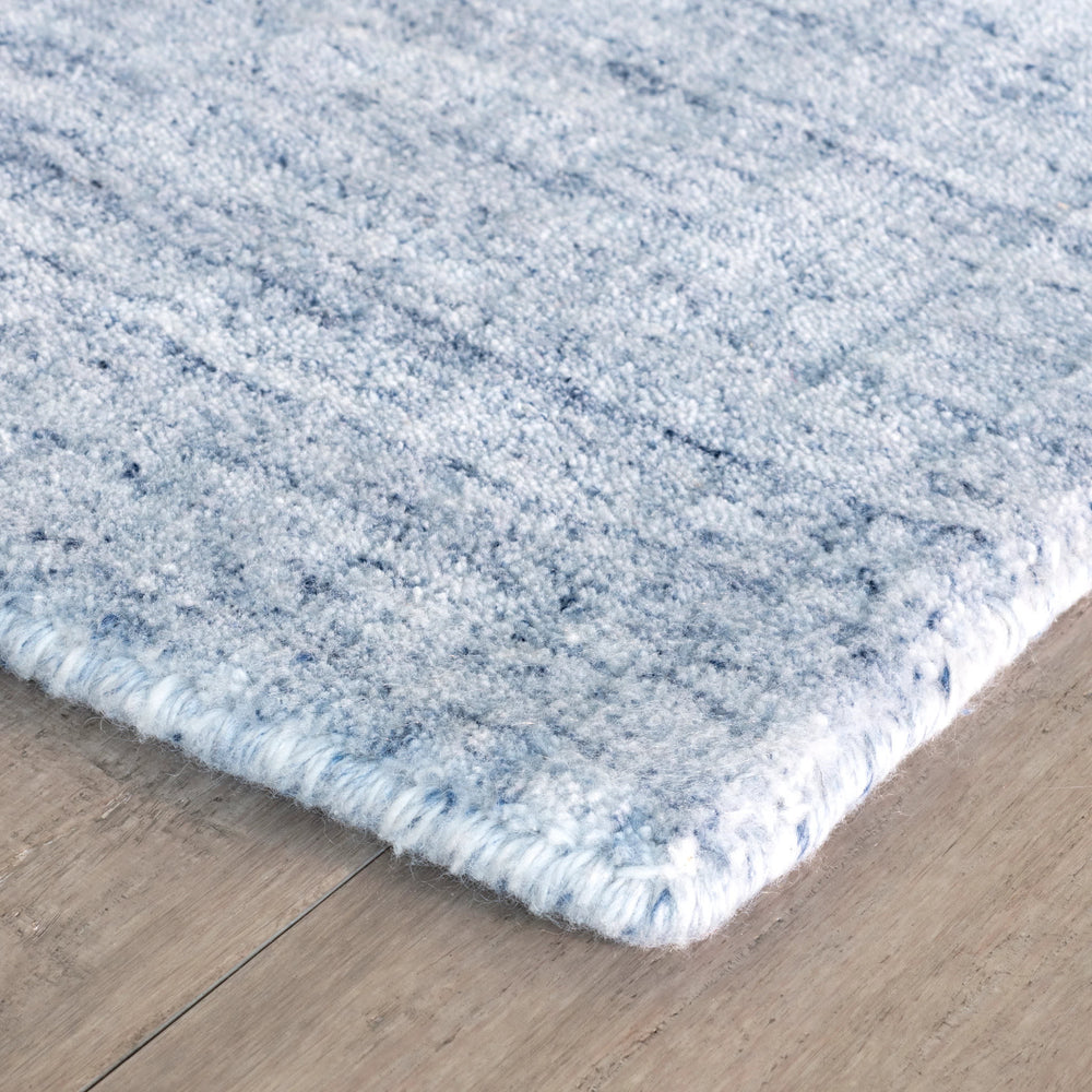 Nordic Hand Loom Knotted Performance Rug | Blue