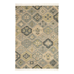 Pali Handwoven Jute Rug | Evergreen