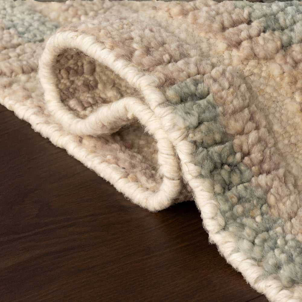 Lalita Abstract Bohemian Rug | Teal
