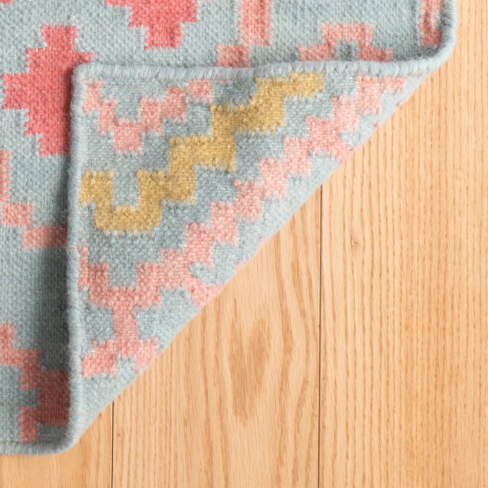Jelly Roll Handwoven Wool Rug | Multi