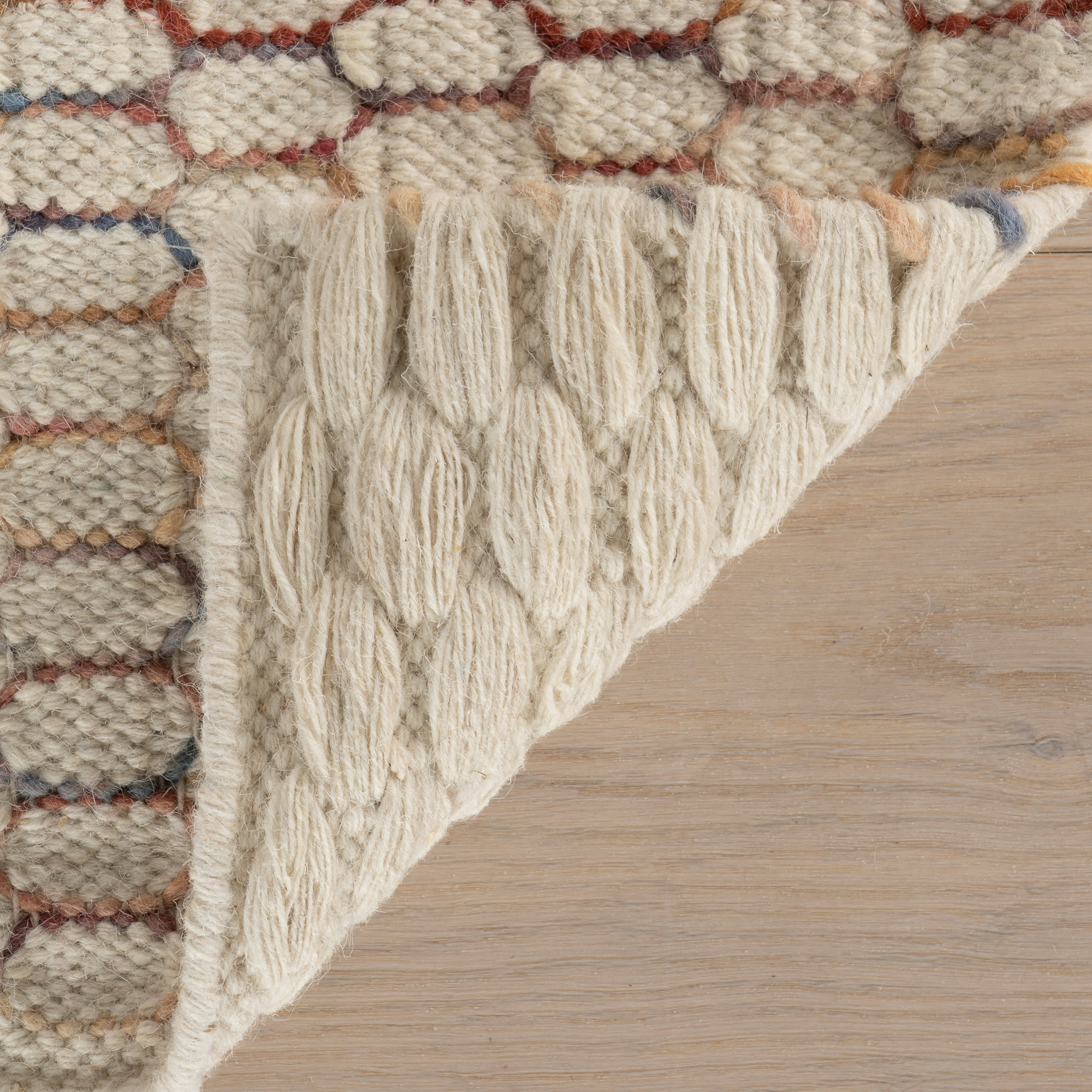 Kaelani Textured Geometric Indoor Rug | Multicolor – Annie Selke