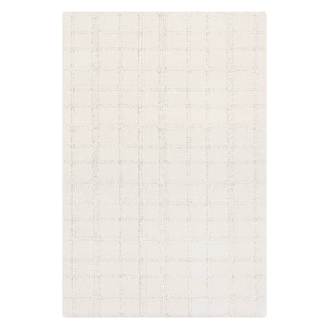 Lark Plaid Custom Rug | Off White