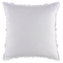 Airlie Embroidered Duvet Sham | White