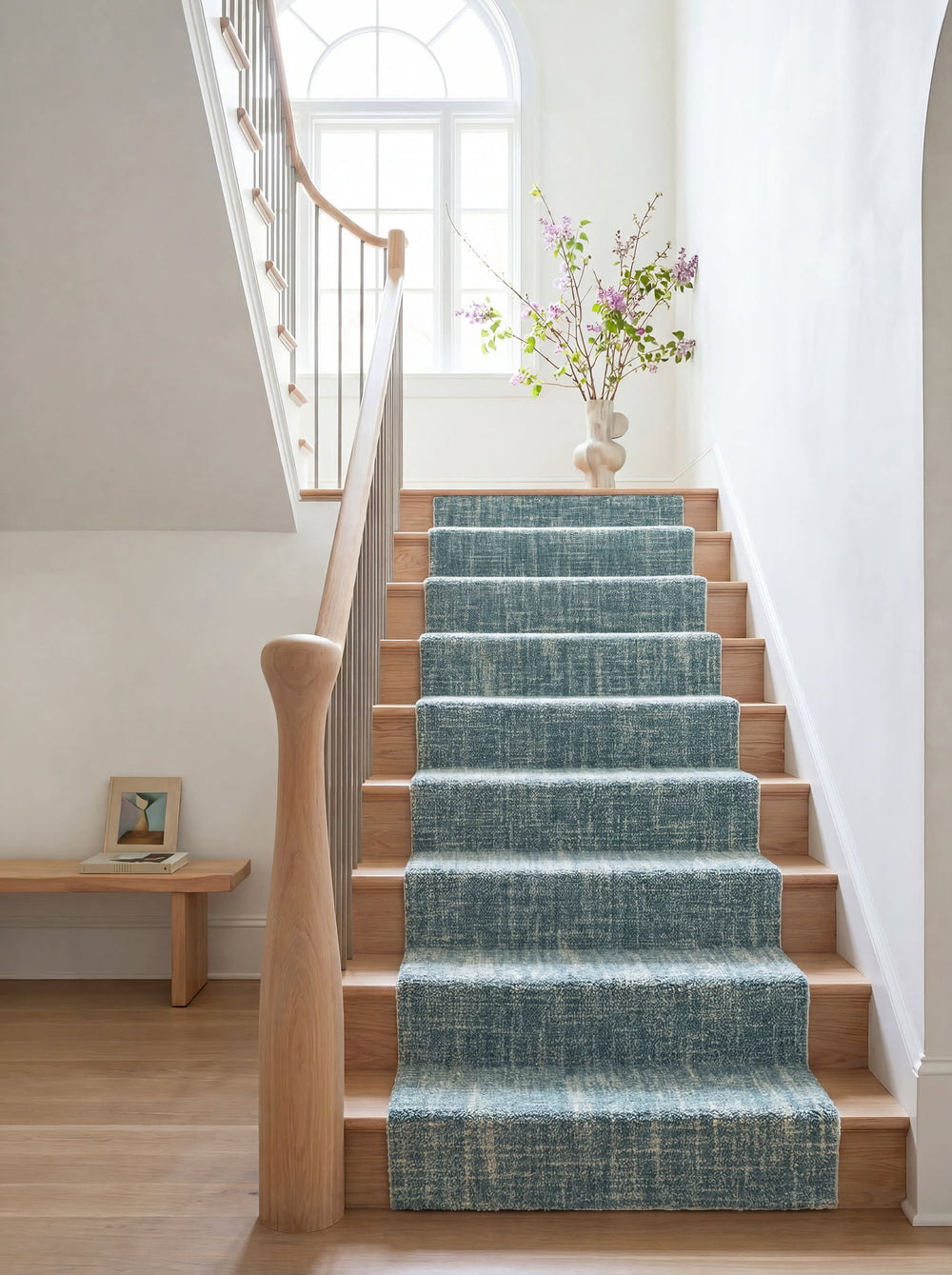 Crosshatch Hand Micro Hooked Wool Rug | Aegean