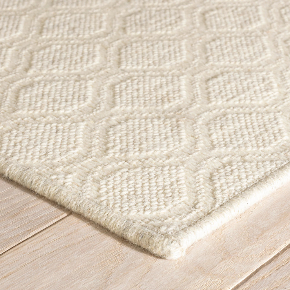 Jude Woven Wool Custom Rug | Platinum