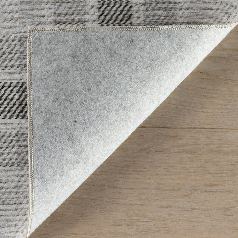 Ombre Machine Washable Rug | Black