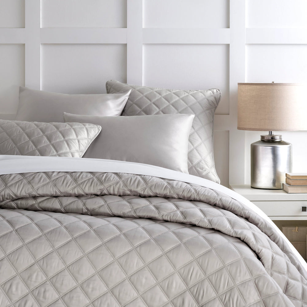 Silken Solid Grey Core Bedding Bundle | None
