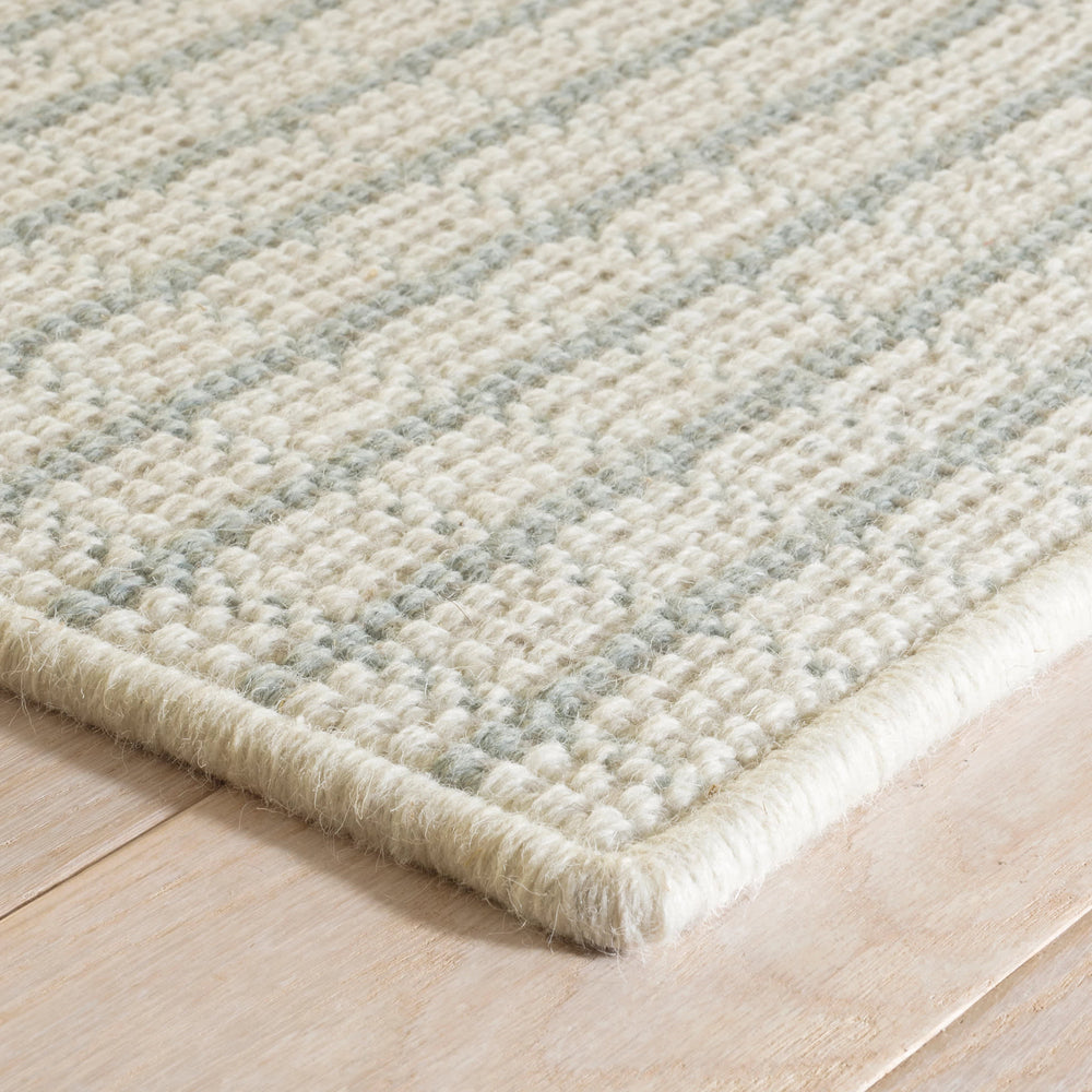 Lawrence Woven Wool Custom Rug | Seaglass