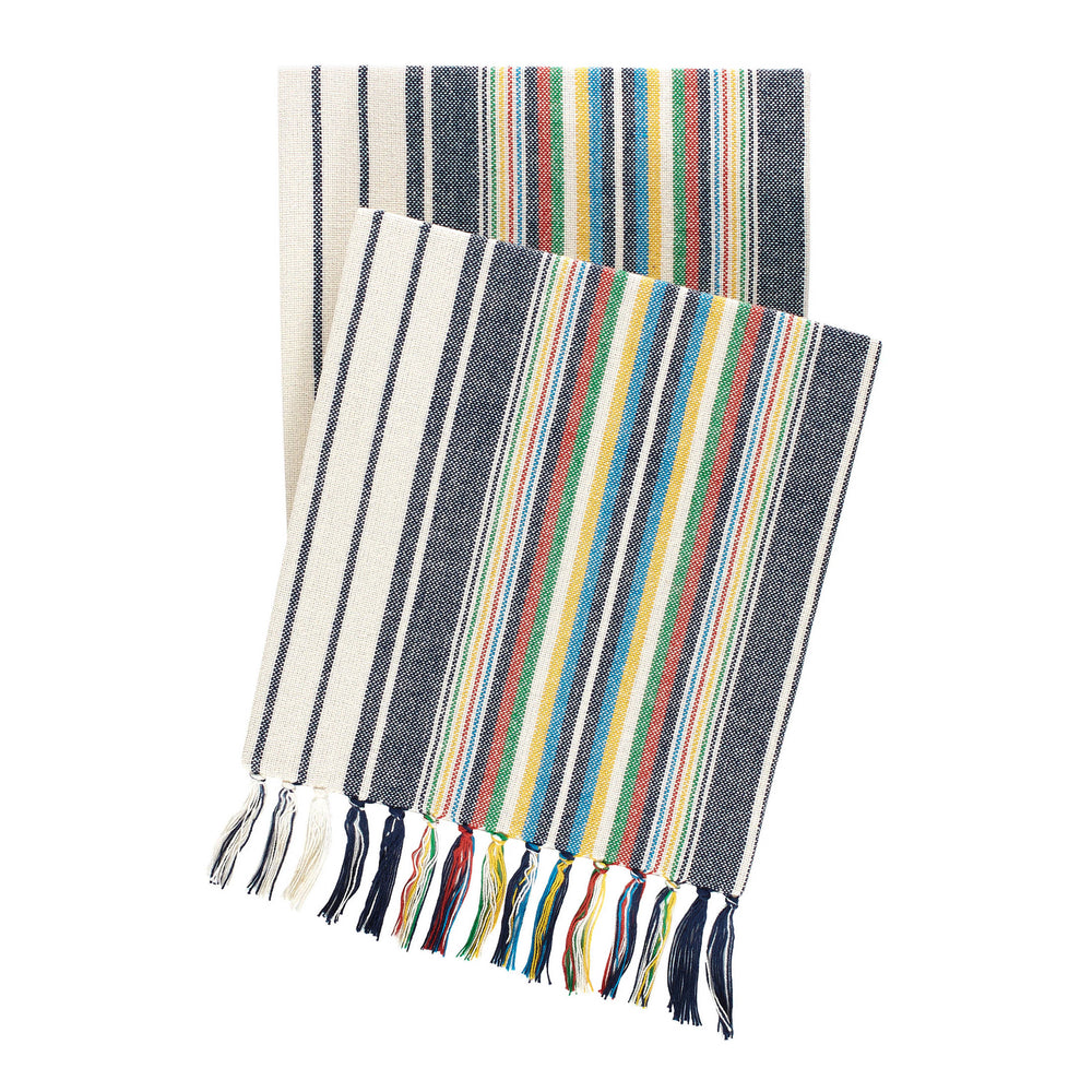 Boardwalk Stripe Throw | Multi