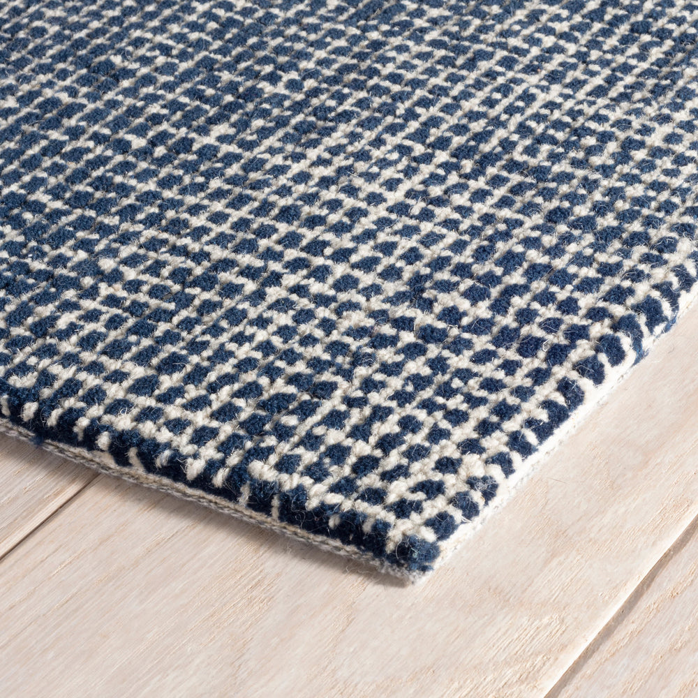 Matrix Hand Tufted Wool Rug | Ink