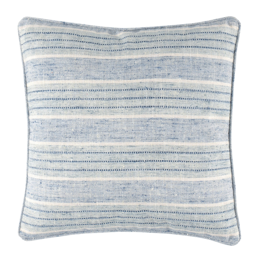 Cliff Stripe Decorative Indoor/Outdoor Pillow Cover | Blue