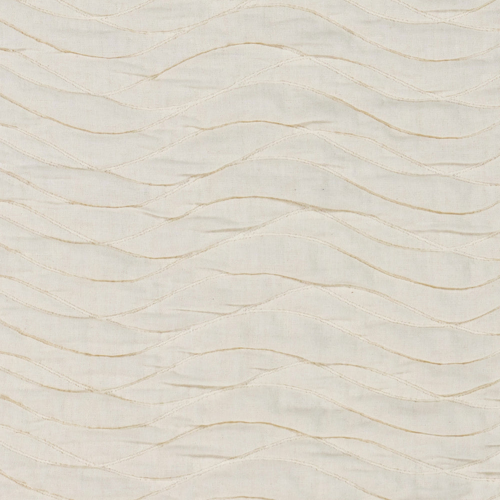 Shores Gauze Quilt Swatch | Dove White