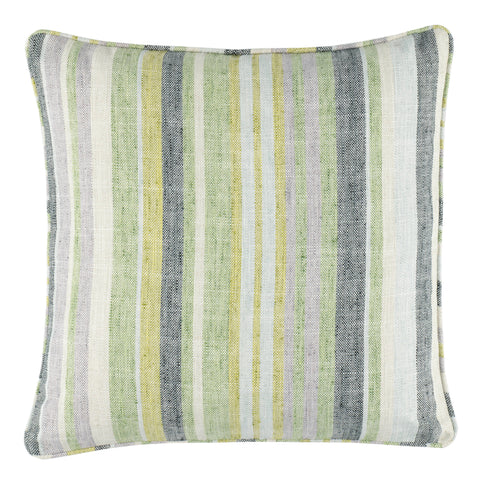 Nash Stripe Decorative Indoor/Outdoor Pillow Cover | Green