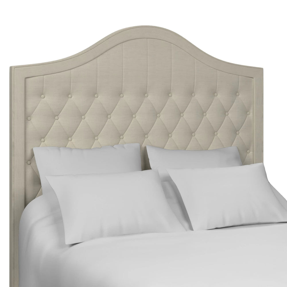 Essex Headboard | Estate Linen Pearl Grey