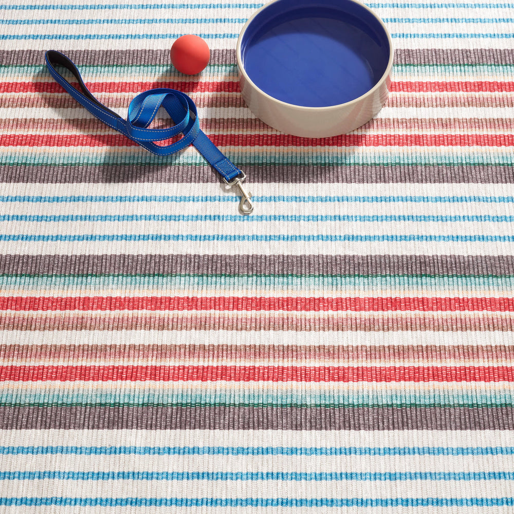 Ranch Stripe Machine Washable Rug | Multi