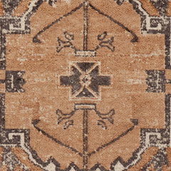 Ardin Vintage Handmade Cotton Rug Swatch | Brown