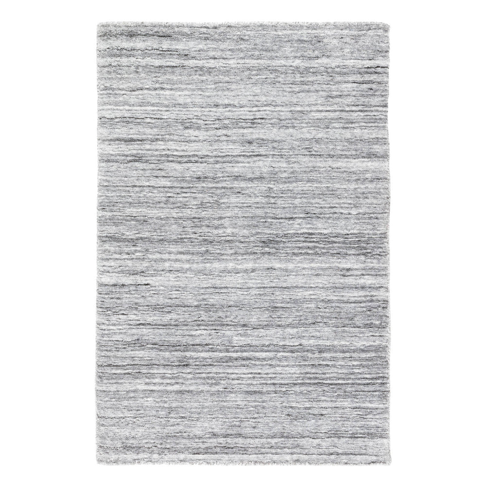 Nordic Hand Loom Knotted Performance Rug | Grey