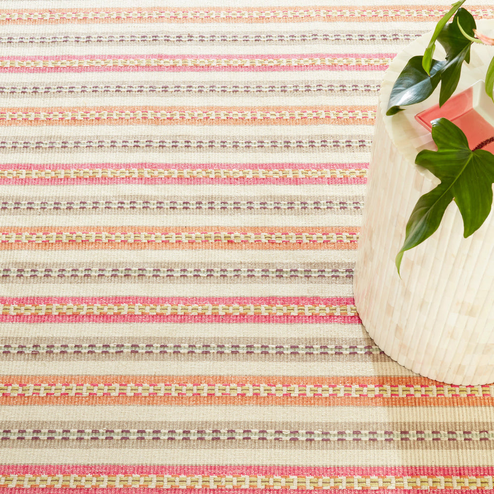 Long Slade Handwoven Cotton Rug | Spice