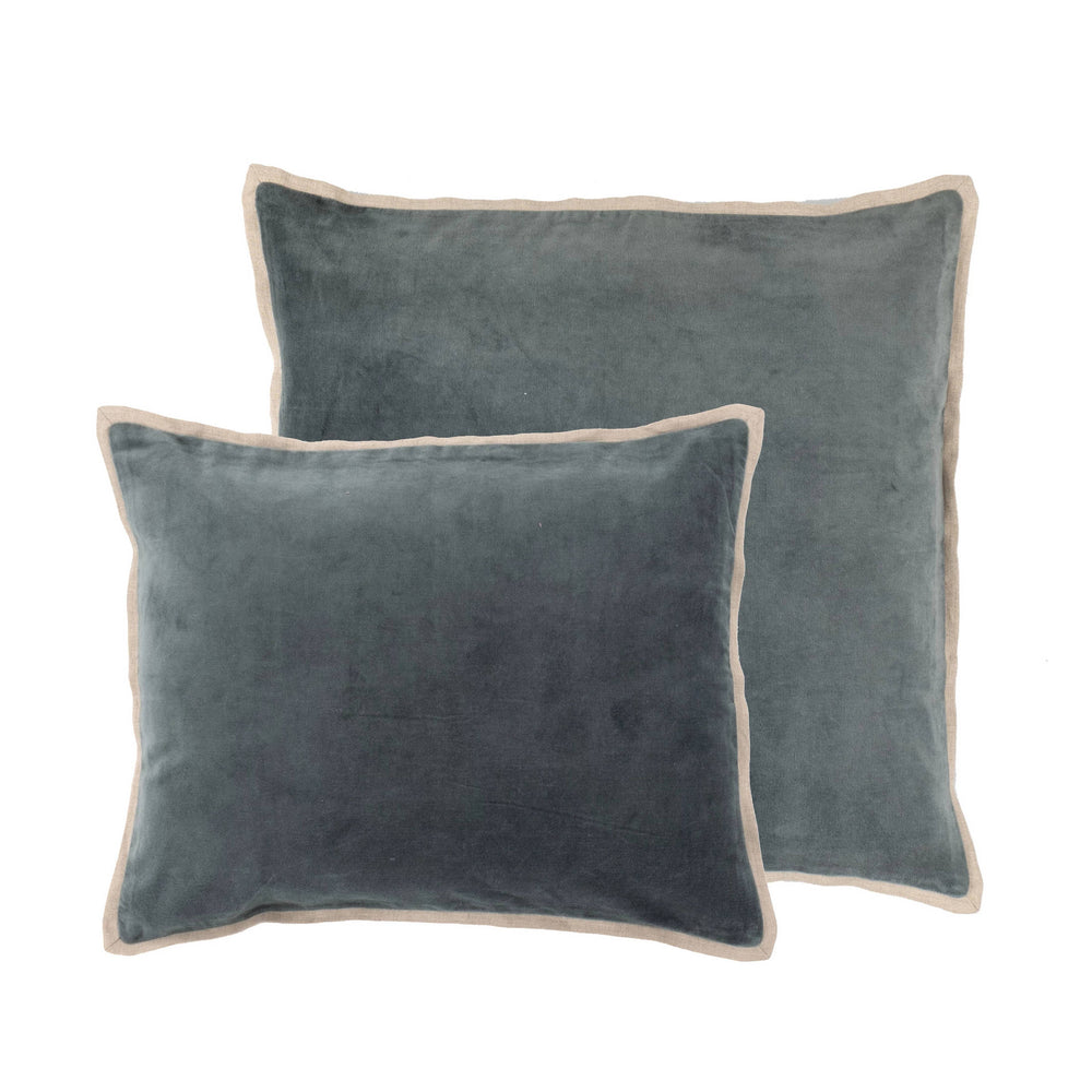 Gehry Velvet/Linen Decorative Pillow Cover | Pacific